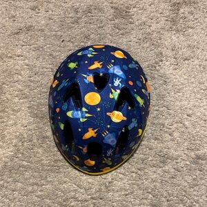 Space-Themed Blue Helmet- infant